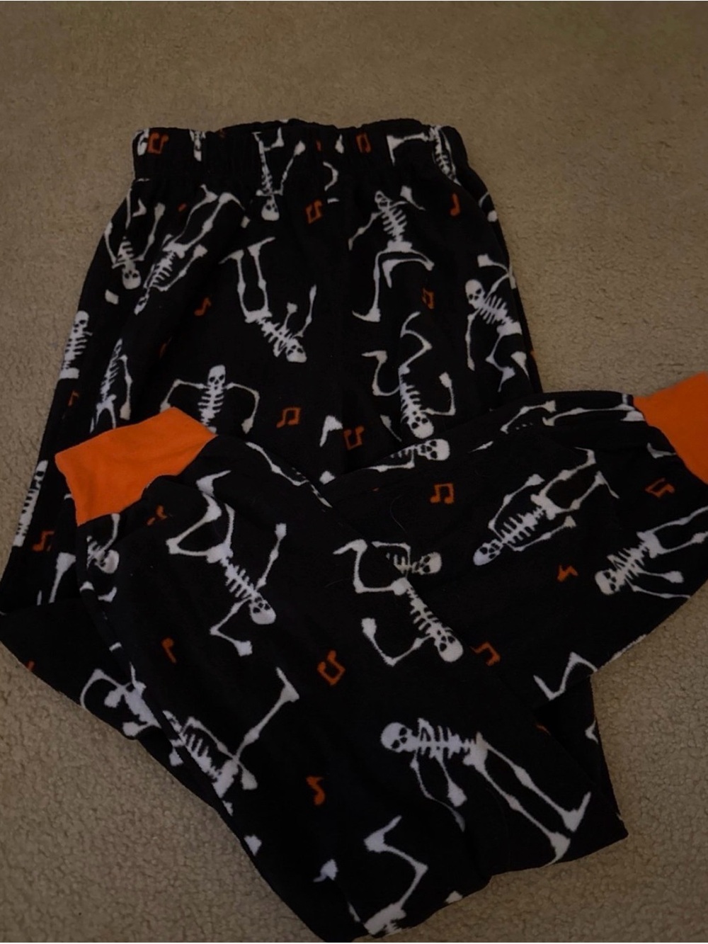 Boys Halloween Fleece Pj pants